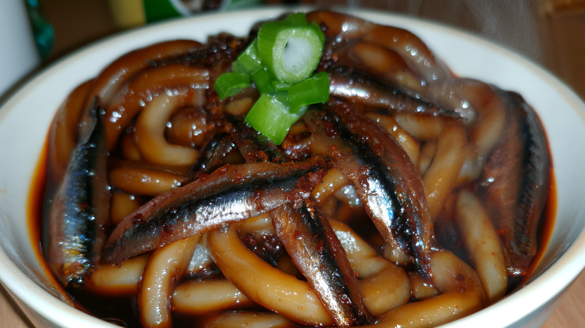 Sardine Chili Oil Noodles